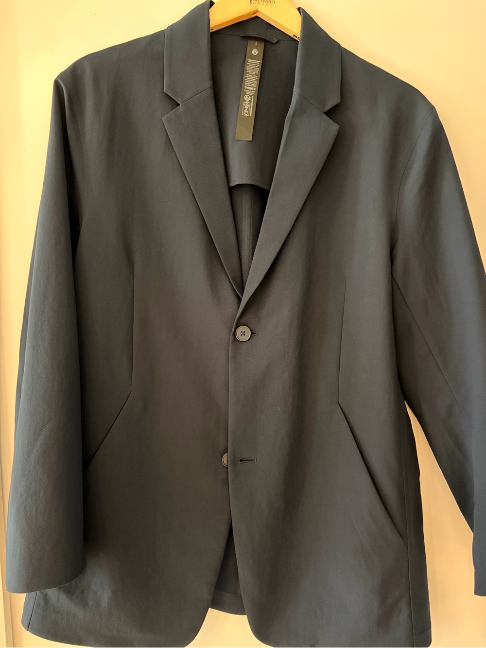 lululemon athletica Navy Blue Lightweight Blazer